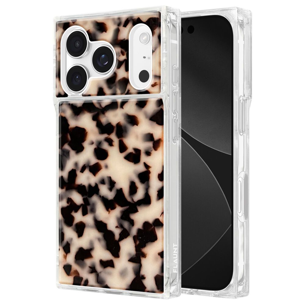 Case-Mate Square MagSafe Case for iPhone 17 Pro in Blonde Tortoise Shell, , large