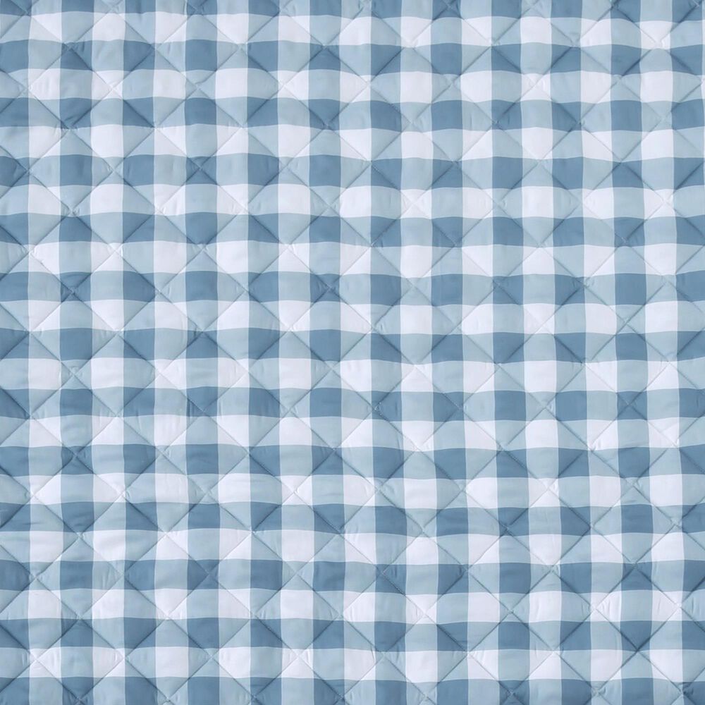 Levtex Dino 5-Piece Toddler Bedding Set in Blue, Grey and White, , large