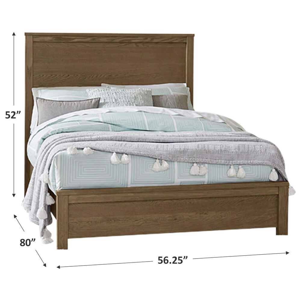Viceray Collections Fundamentals Full Bed in Natural Brown, , large