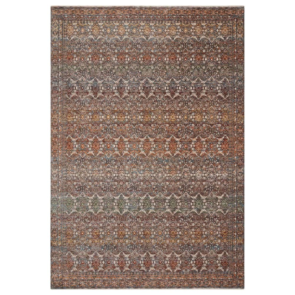 Loloi Lourdes 2"7" x 7"9" Stone and Multicolor Runner, , large