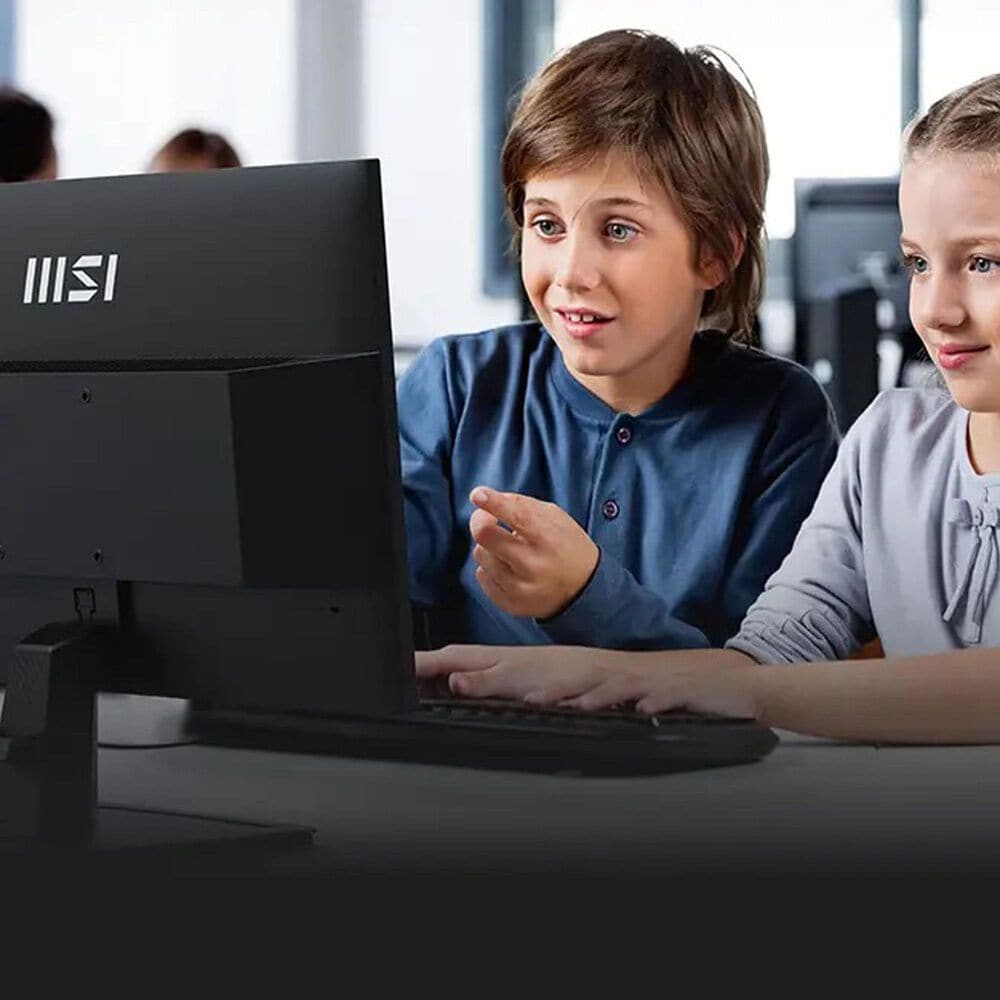 MSI 24&quot; FHD Monitor with Built-in Speakers in Black, , large