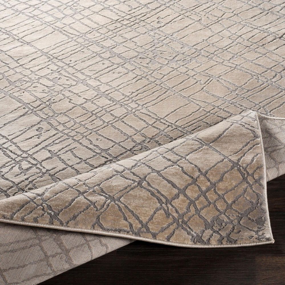Surya Tibetan 9&#39;3&quot; x 12&#39;3&quot; Charcoal, Beige and Medium Gray Area Rug, , large