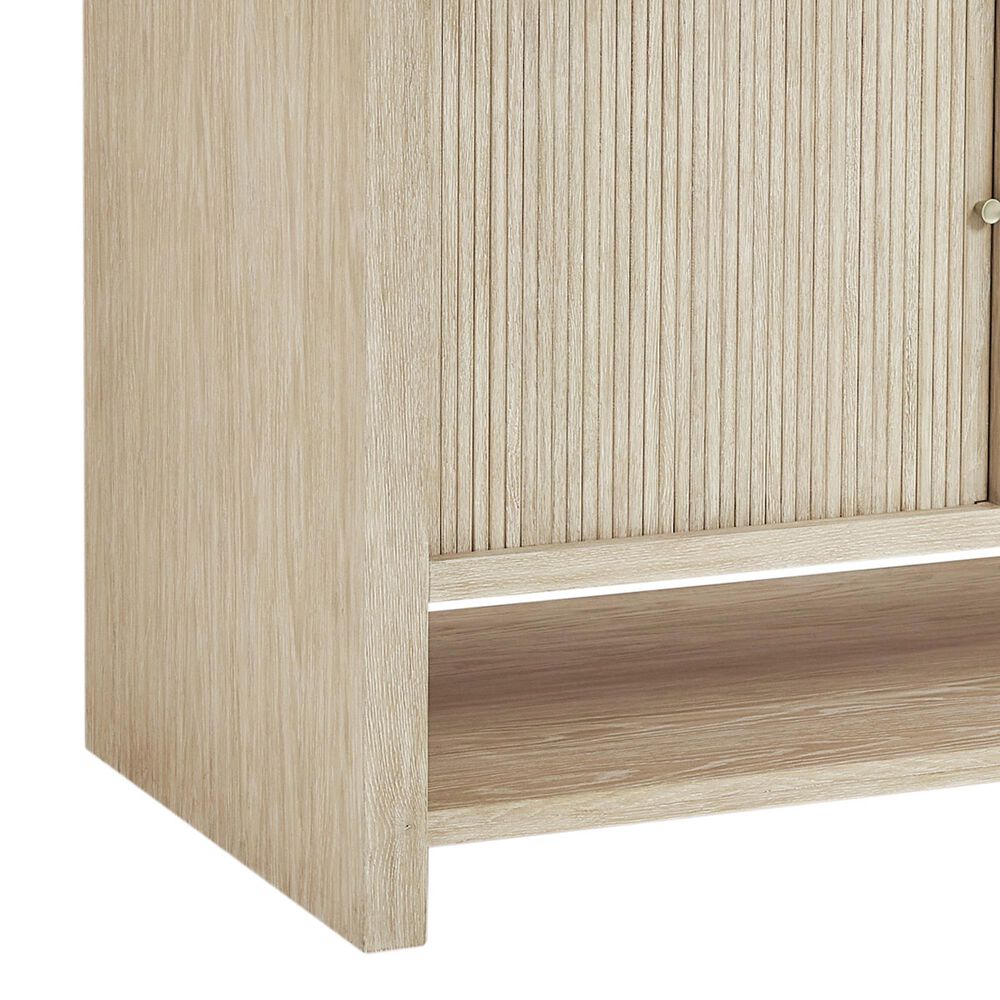James Martin Vanities Marigot Single 72&quot; Double Vanity in Sun-washed Oak with 3 cm Carrara White Marble Top, , large