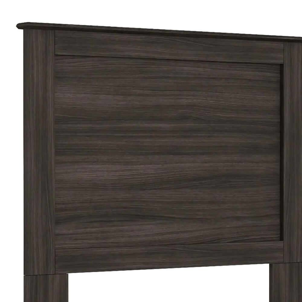 Lemoore Essential Twin Panel Headboard in Grey Walnut, , large