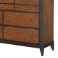 St Claire Home Fenmore 9-Drawer Dresser in Mocha and Distressed Cherry, , large
