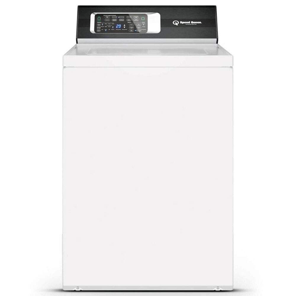 Speed Queen 3.2 Cu. Ft. Top Load Washer and 7.0 Cu. Ft. Front Load Electric Dryer Laundry Pair with 16-Preset Cycles in White, , large