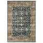 Oriental Weavers Sumter 7"10" x 10" Blue and Rust Area Rug, , large