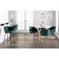 Lumisource Claire Chair in Emerald Green/Gold, , large