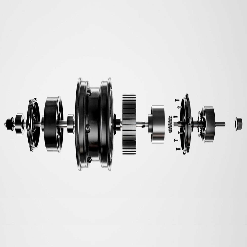 Segway E3 Pro Electric Scooter in Black and Gray, , large