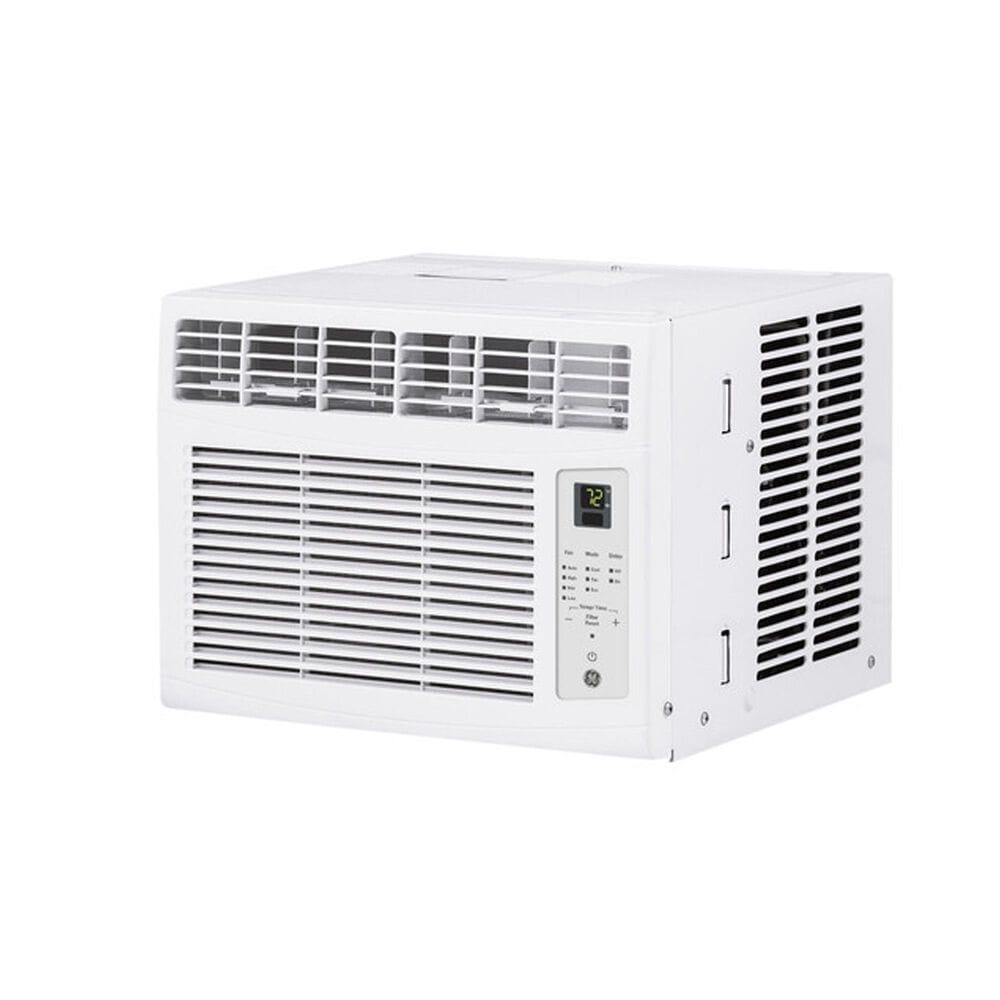 GE Appliances 6000 BTU Electronic Window Air Conditioner in White, , large