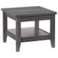 CorLiving Hollywood Side Table in Dark Grey, , large