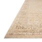 Chris Loves Julia x Loloi Palma Wheat and Bark 3"6" x 5"6" Area Rug, , large