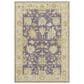 Dalyn Rug Company Hatay HY2 5" x 7"6" Eggplant Area Rug, , large