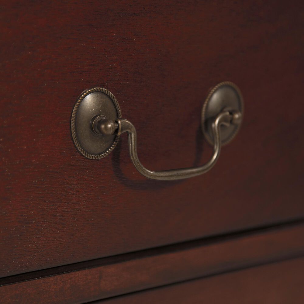 Ashley Alisdair 5-Drawer Chest in Reddish Brown, , large