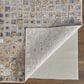 Feizy Laina Geometric 4" x 6" Beige and Gray Area Rug, , large