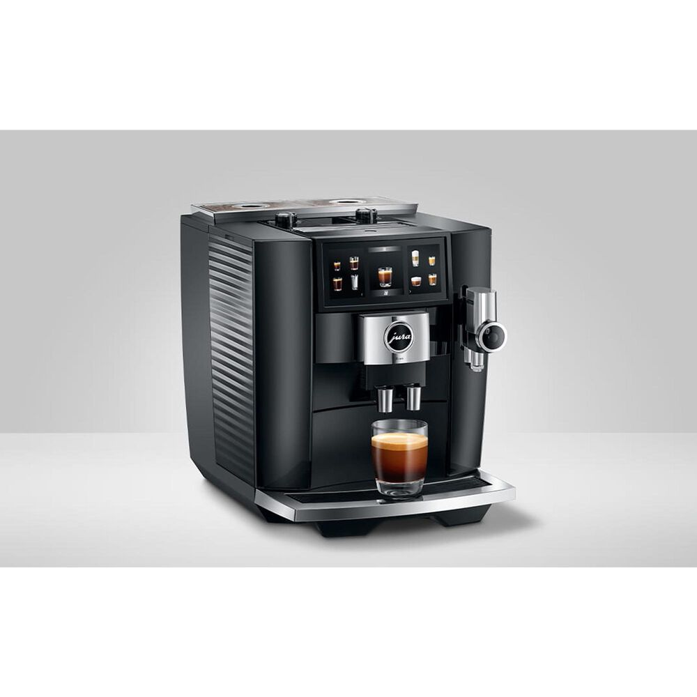 Jura J8 64 Oz Twin Automatic Coffee Maker in Diamond Black, , large