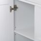 CorLiving Sage 2 Shelves Kitchen Cart in White, , large