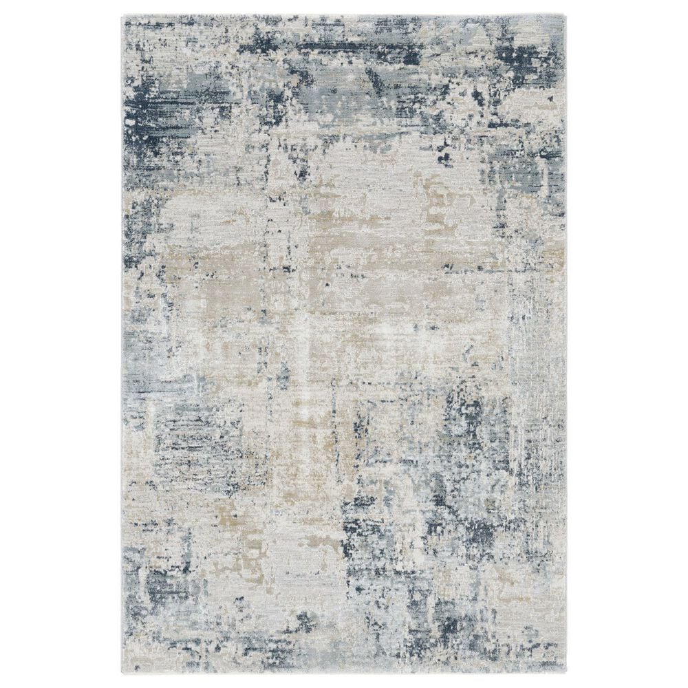 Surya Brunswick 2"7" x 4" Dusty Sage, Light Gray, Olive, Pale Blue, Taupe, Teal and Navy Area Rug, , large