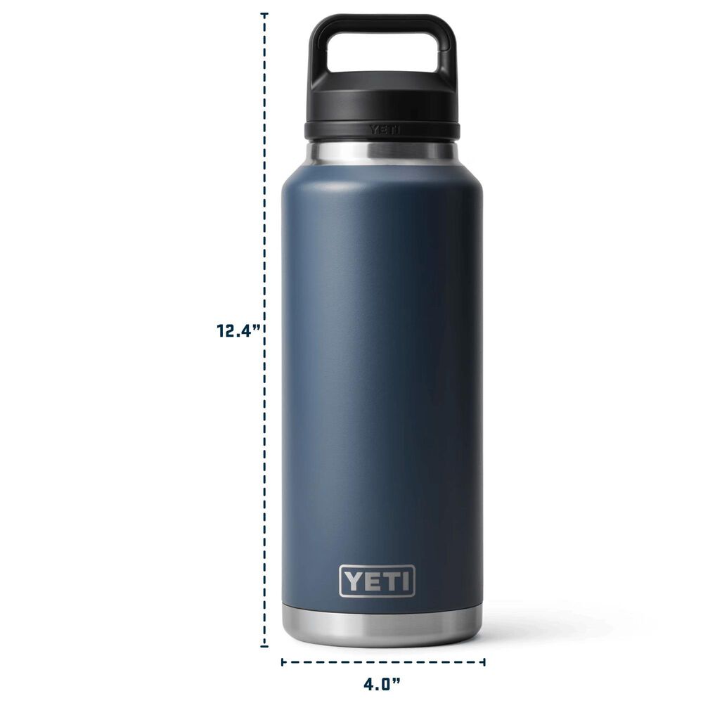 YETI Rambler 46 Oz Water Bottle with Color-Matched Straw Cap in Sea View, , large
