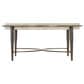 Bernhardt Barclay Round Cocktail Table in Antique Pewter, , large