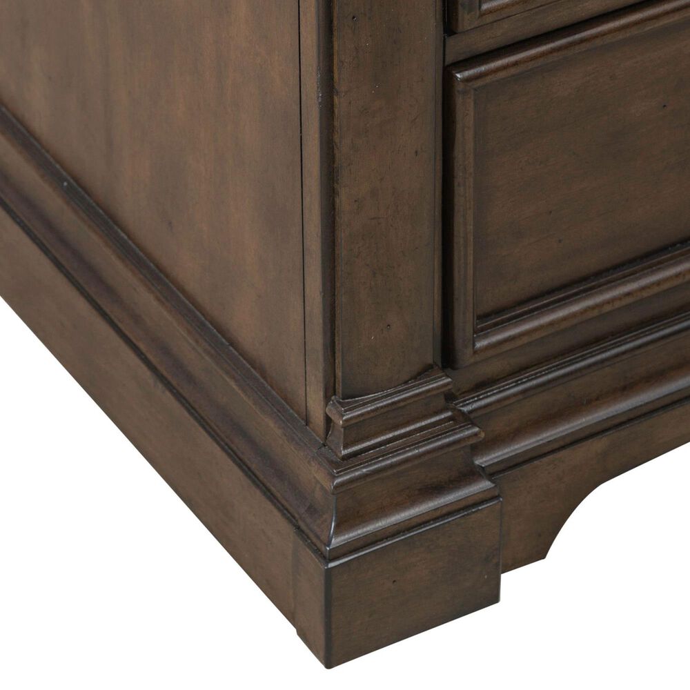 Liberty Furniture Arden Road 5-Piece King Bedroom Set in Satin Cherry, , large