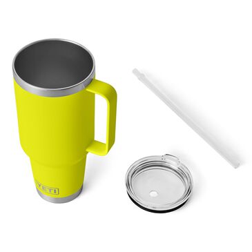 YETI Rambler 42 oz Straw Mug Firefly Yellow, , large