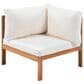 Hearth and Haven 4-Piece Outdoor Sectional Set in Beige, , large