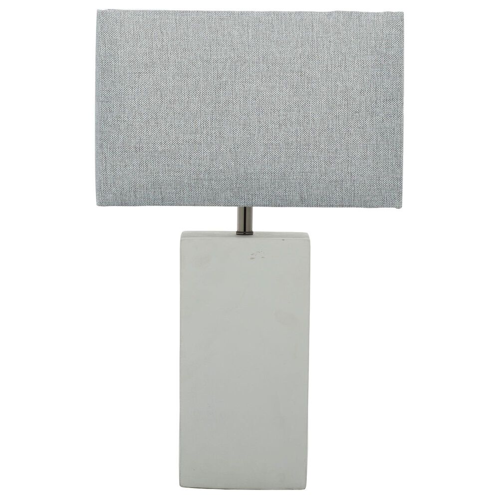 Maple and Jade Table Lamp in Matte Gray, , large