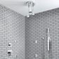 MS International Ice Beveled 2" x 6" Glass Subway Tile, , large