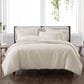 Pem America Cannon Solid 3-Piece Full/Queen Duvet Cover Set in Ivory, , large