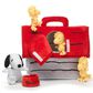 Lambs and Ivy Classic Snoopy Interactive Plush Doghouse with 5 Stuffed Animal Toys, , large
