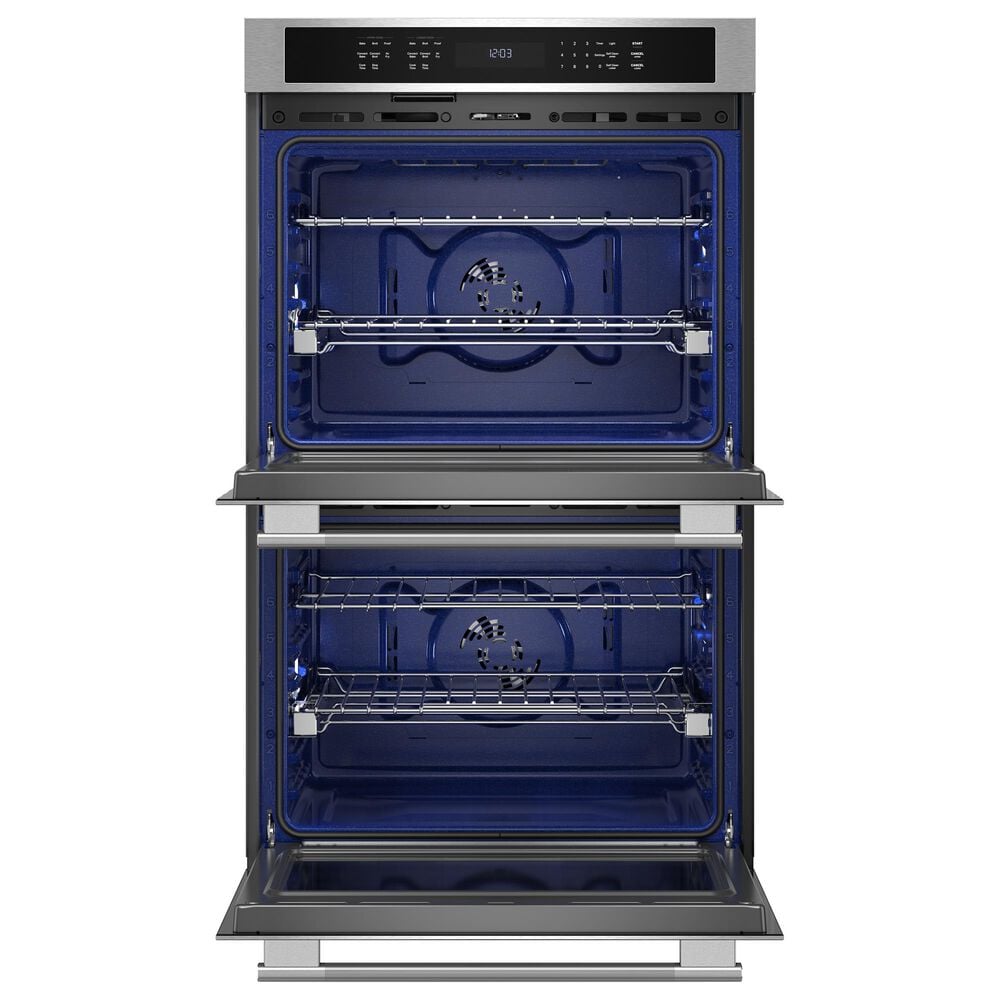 KitchenAid 30&quot; Double Wall Oven with Air Fry Mode in PrintShield Stainless, , large