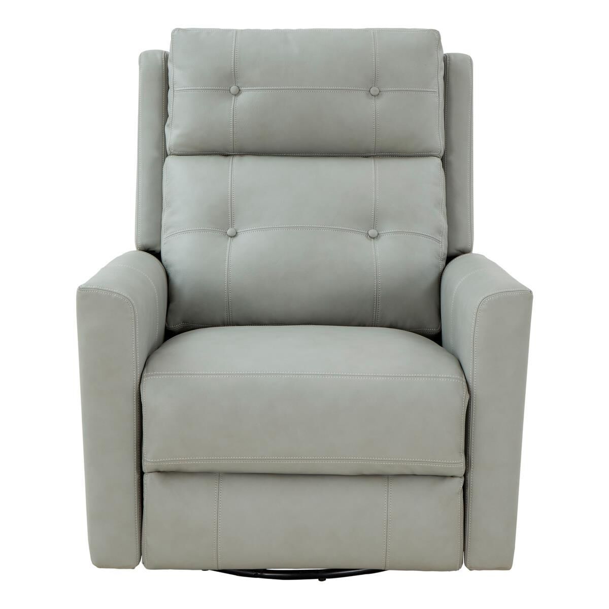 Barcalounger leather power glider recliner with power shop adjustable headrest