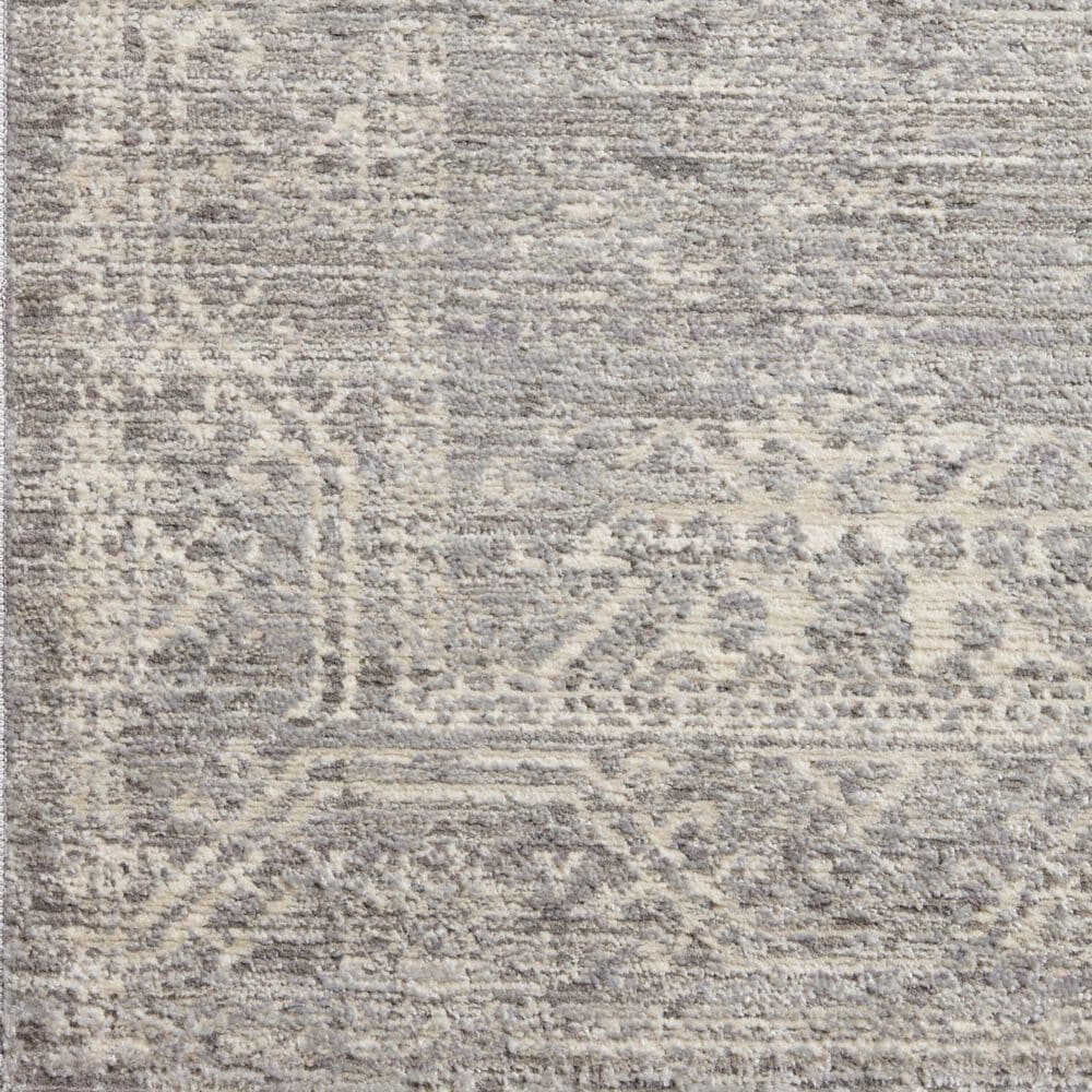 Loloi Indra 7&#39;10&quot; x 10&#39; Silver and Ivory Area Rug, , large