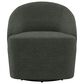 Coaster Leon Swivel Chair in Hunter Green, , large
