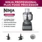 Ninja Ninja Professional Plus Food Processor with Auto-iQ in Stainless Steel, , large