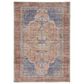 Feizy Percy 7"10" x 9"10" Rust and Blue Area Rug, , large