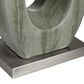 Crestview Collection Whitmore Table Lamp in Green and Nickel, , large