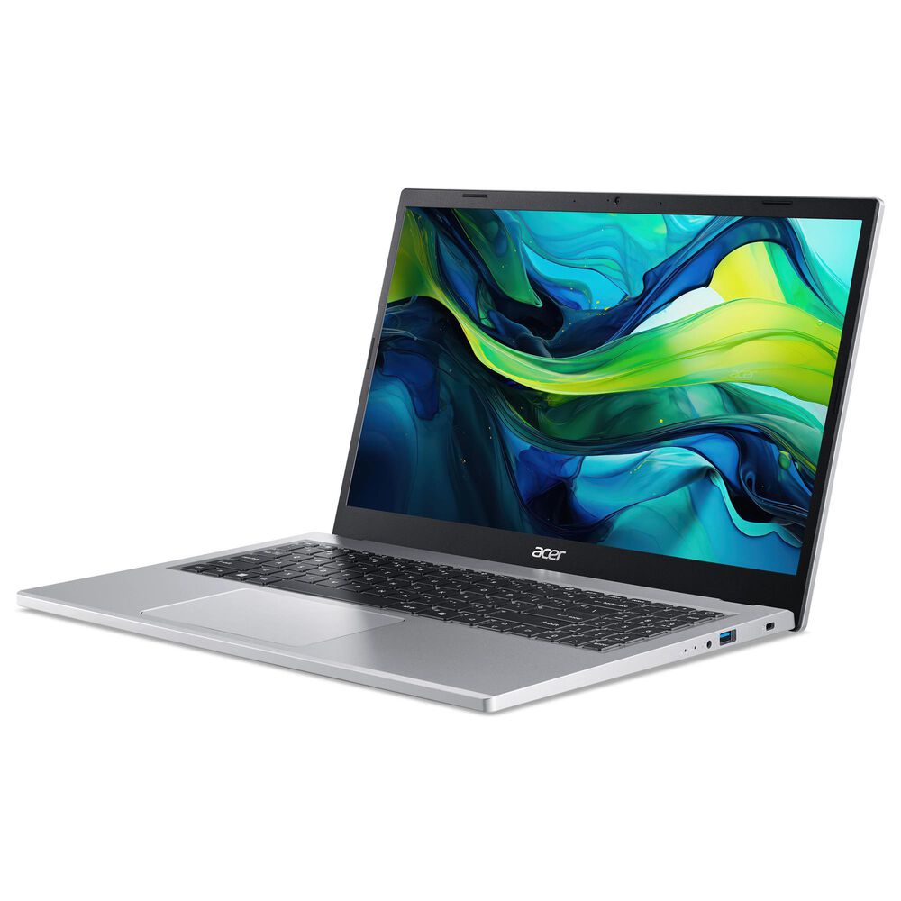 Acer 15.6" Aspire Go 15 Laptop | AMD Ryzen 3 - 8GB RAM - AMD Radeon Graphics - 256GB SSD in Silver, , large