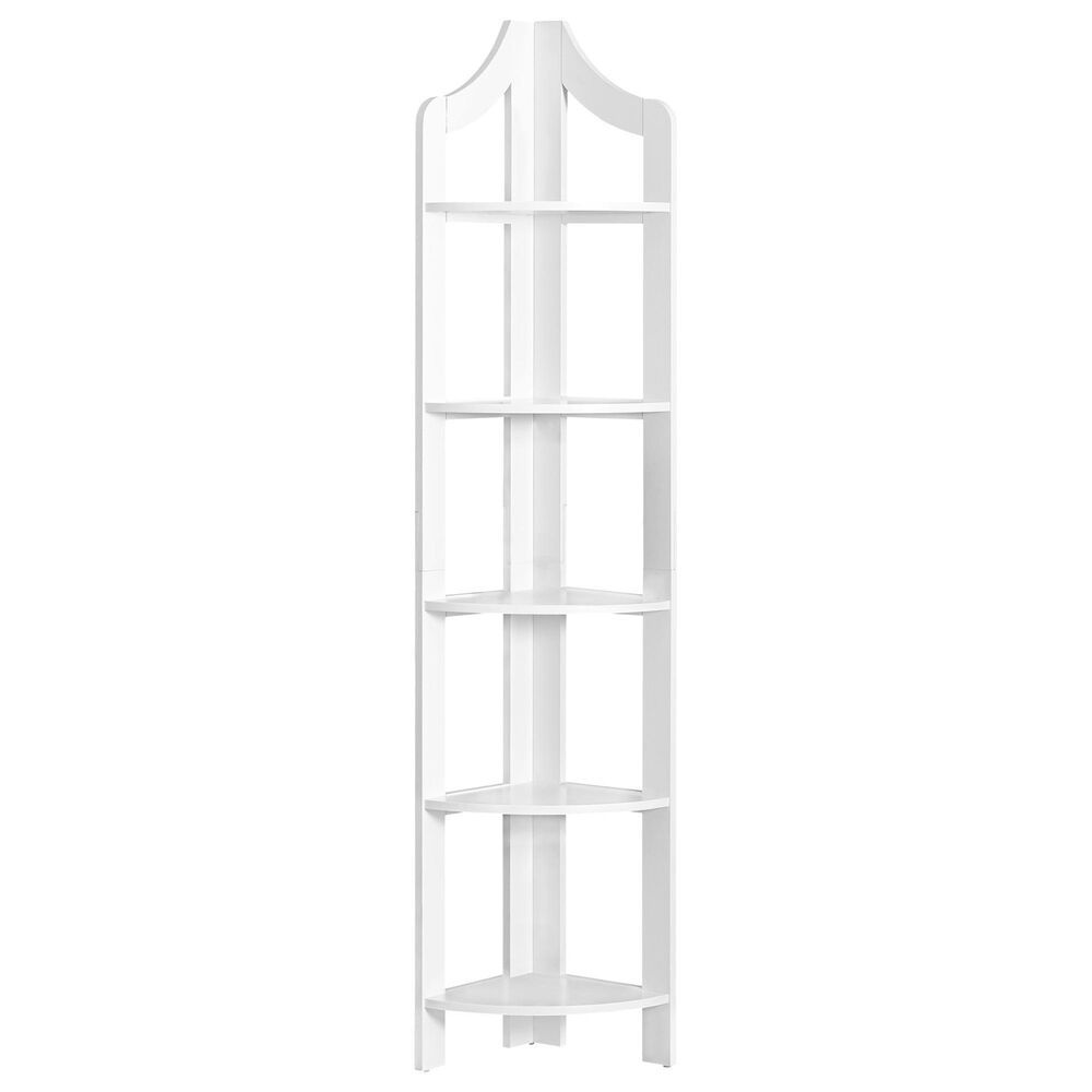 Monarch Specialties 72" Etagere in White, , large