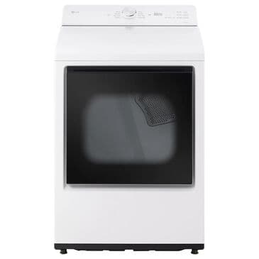 LG 7.3 Cu. Ft. Ultra Large Capacity Smart Electric Dryer in Alpine White, , large