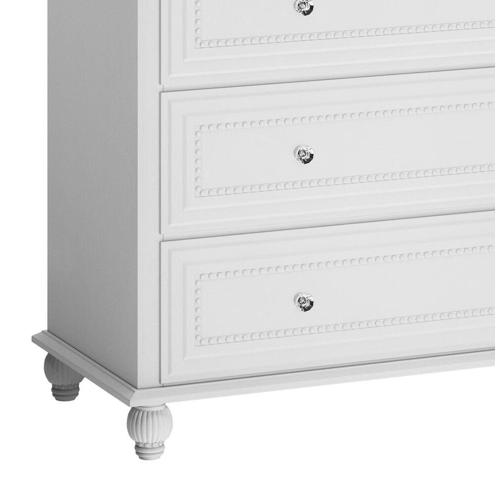 Oxford Baby Briella 3-Drawer Dresser in White, , large