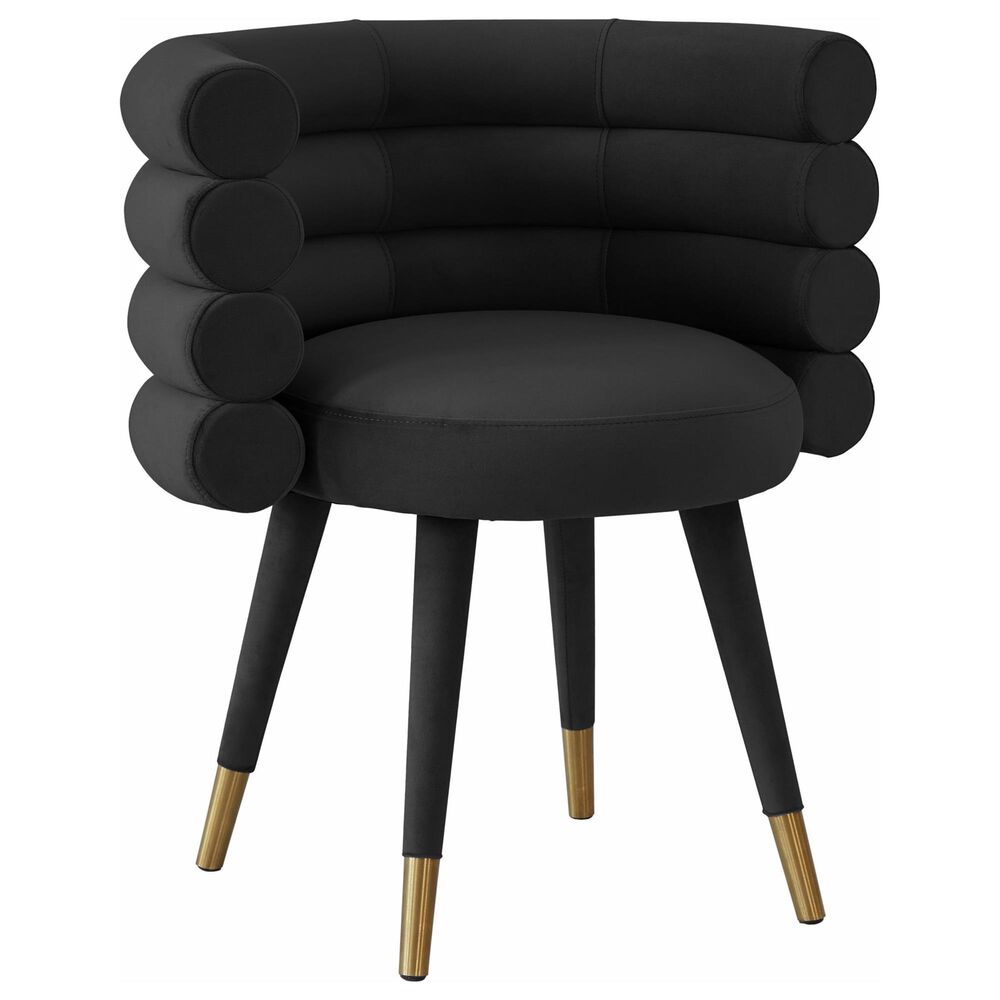 Tov Furniture Betty Dining Chair in Black, , large