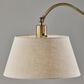 Adesso Rodeo Table Lamp in Antique Brass, , large