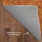 Dalyn Rug Company Soft Essentials Solid Orange 9" x 12" Indoor/Outdoor Area Rug, , large