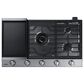 Samsung Bespoke 2-Piece Kitchen Package with Bespoke 30" Combination Wall Oven and 36" Gas Cooktop in Stainless Steel, , large