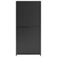 Ashley Wildenauer 3-Piece L-Shape Desk with Bookcase Set in Brown and Black, , large