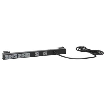 Sanus 8-Outlet Vertical Power Strip and Surge Protector in Black, , large
