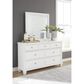 Ashley Fortman Dresser and Mirror in White, , large