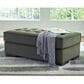 Ashley Caspian-Town Oversized Accent Ottoman in Olive, , large
